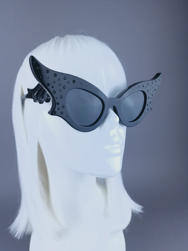 "Satan Is A Woman" 666 Hexes Sunglassesloo