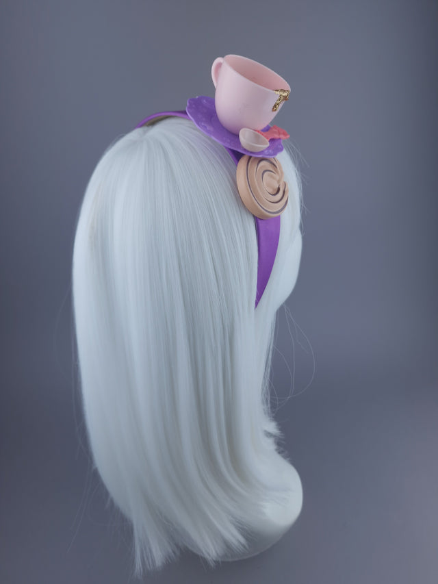 Colourful Tea & Biscuit Headpiece