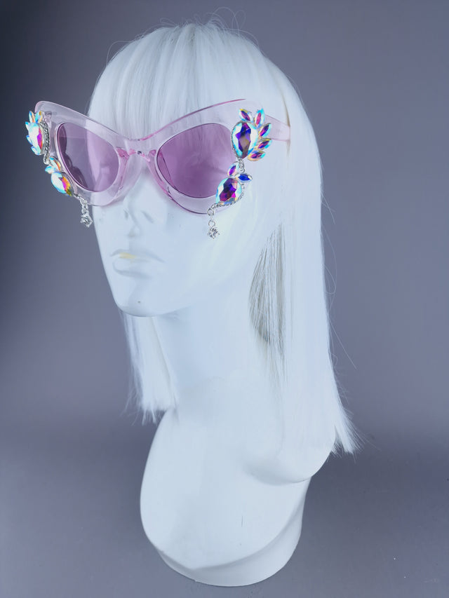 "Shine" Jewel Cateye Sunglasses