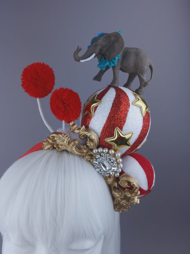 "Step Right Up!" Circus Elephant Headdress