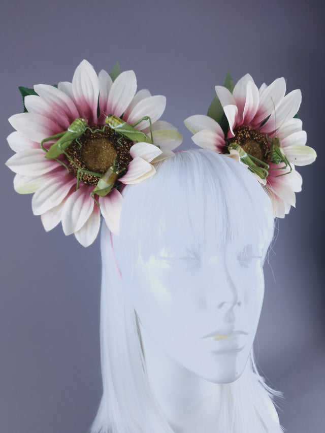Flower Ear & Grasshopper Headdress & Neckpiece