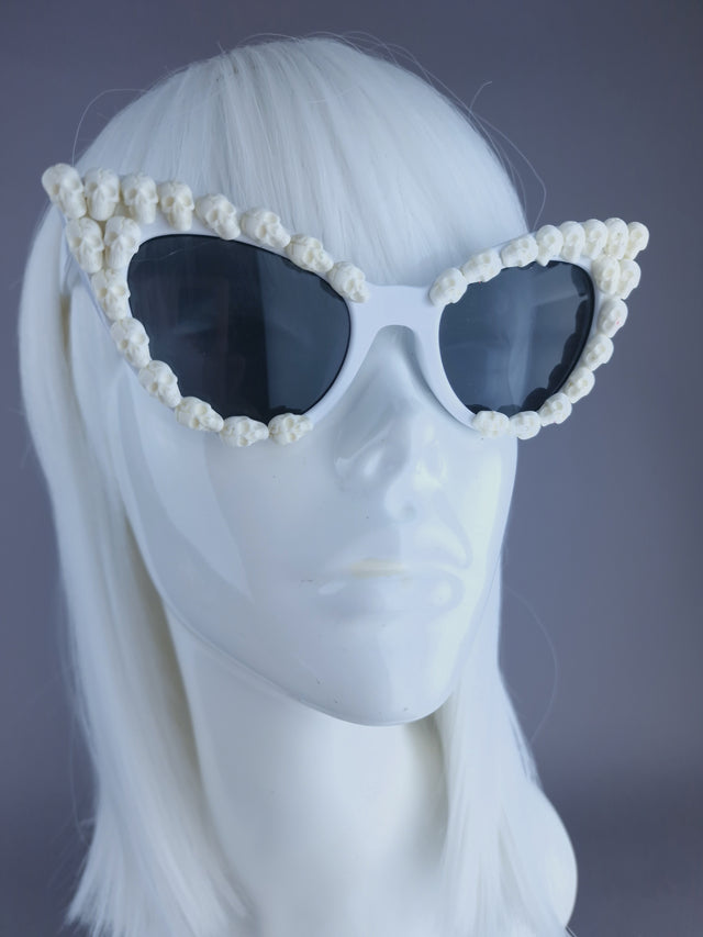 SAMPLE! Skull Cateye Sunglasses