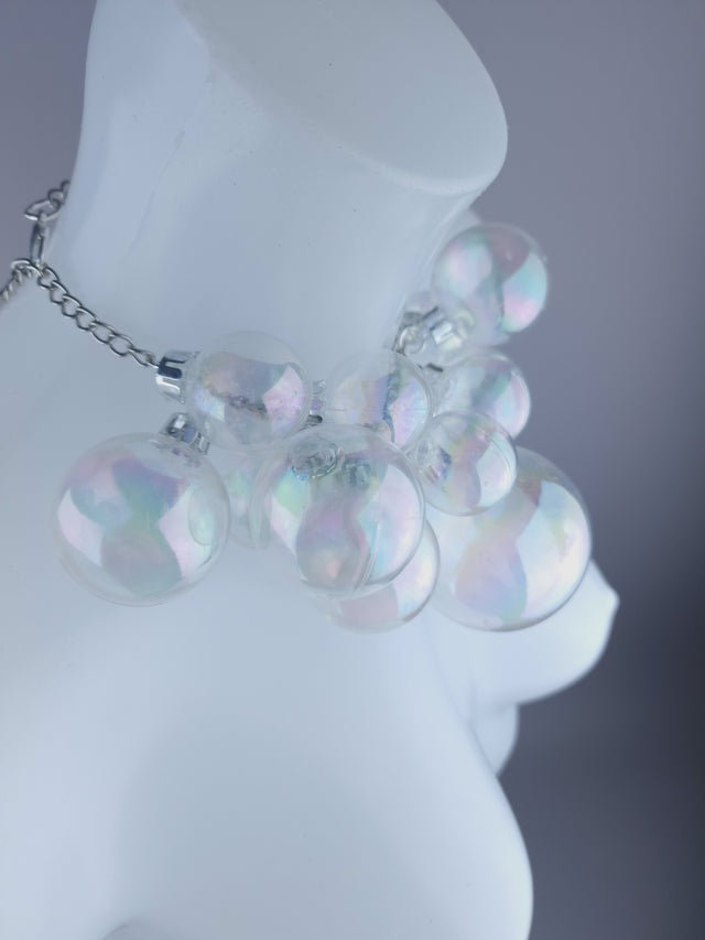 Clear Bubble Necklace Jewellery