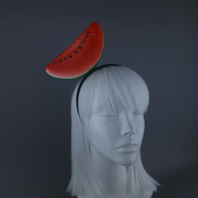 "Noone Is Free Until We All Are Free" Watermelon Headdress