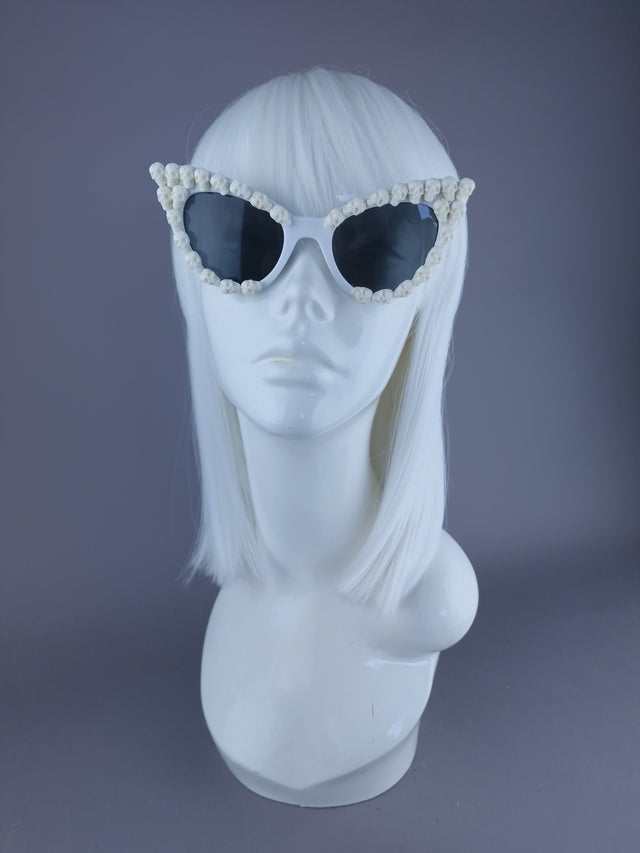 SAMPLE! Skull Cateye Sunglasses