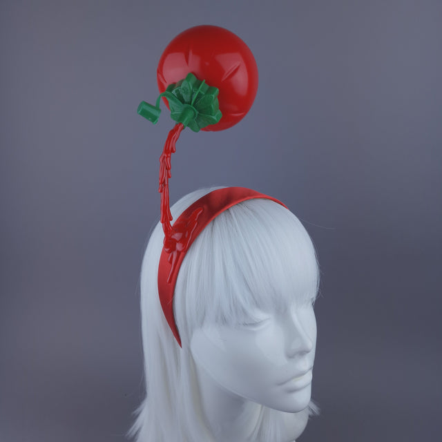Pearls & Swine: Tomato Sauce Headpiece
