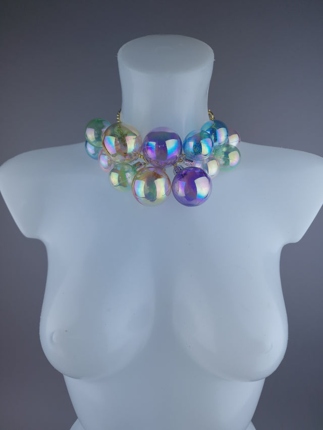 Colourful Bubble Necklace Jewellery