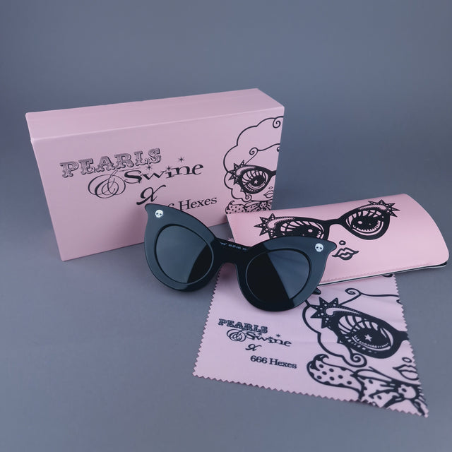 "Beat it, Creep" 666 Hexes Sunglasses