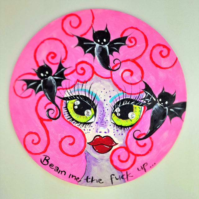 Bink Neptune: Original Painting "Beam Me Up"