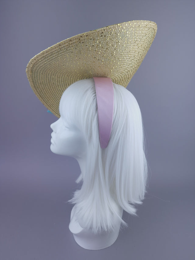 "Mutton Dressed As Lamb" Roses & Pearls Quote Hat