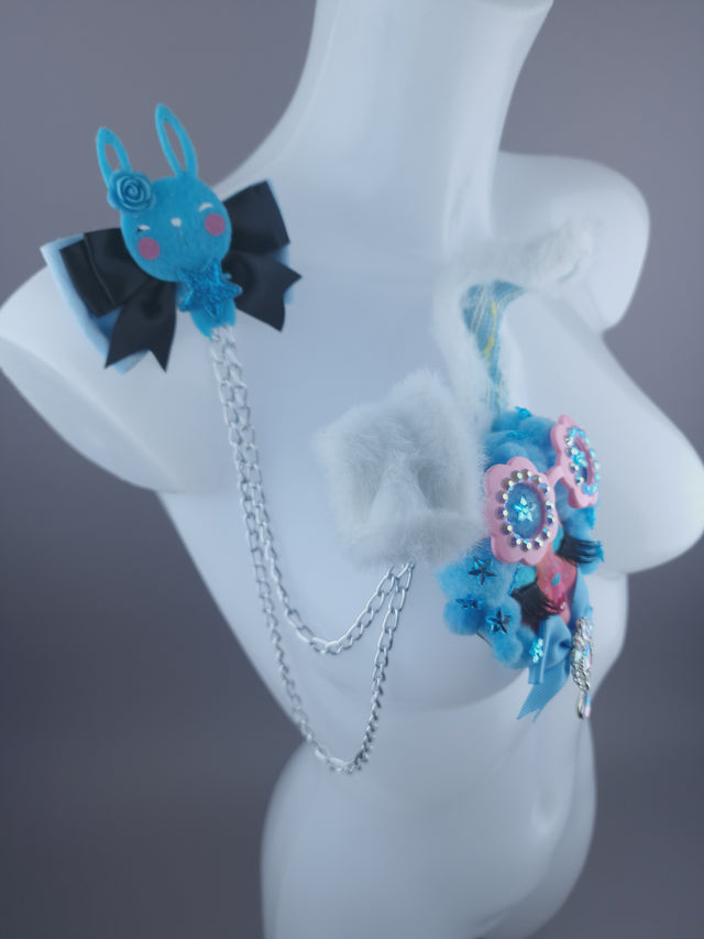 Bunny Dollface Necklace Brooch Jewellery
