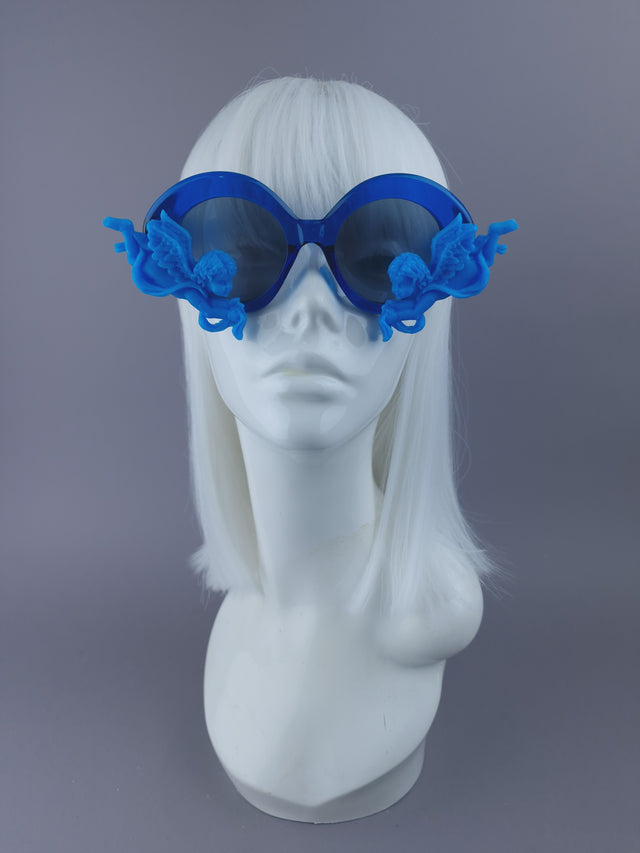 Sample! Blue Cherub Sunglasses