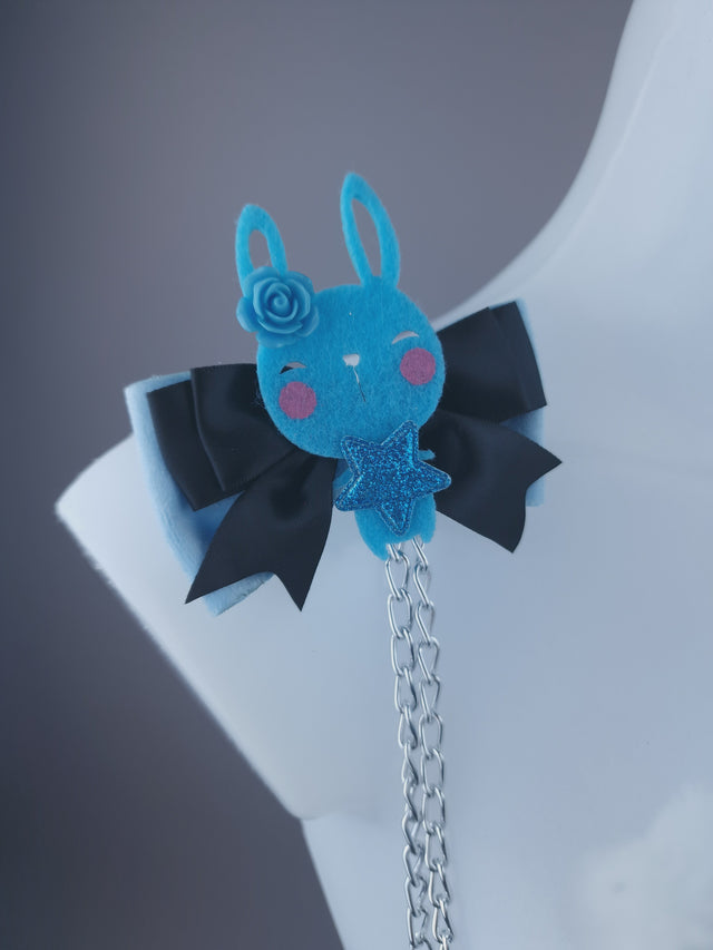 Bunny Dollface Necklace Brooch Jewellery