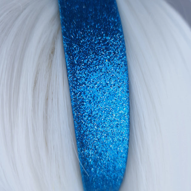 "Pompom" Blue Bunny Rabbit Glitter Headband