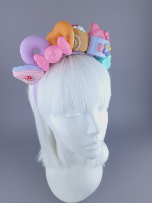 Colourful Cake Headpiece