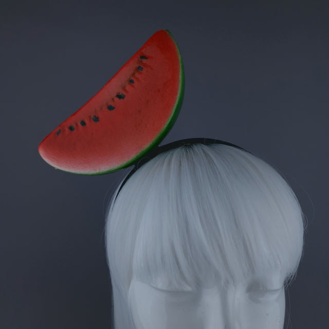 "Noone Is Free Until We All Are Free" Watermelon Headdress