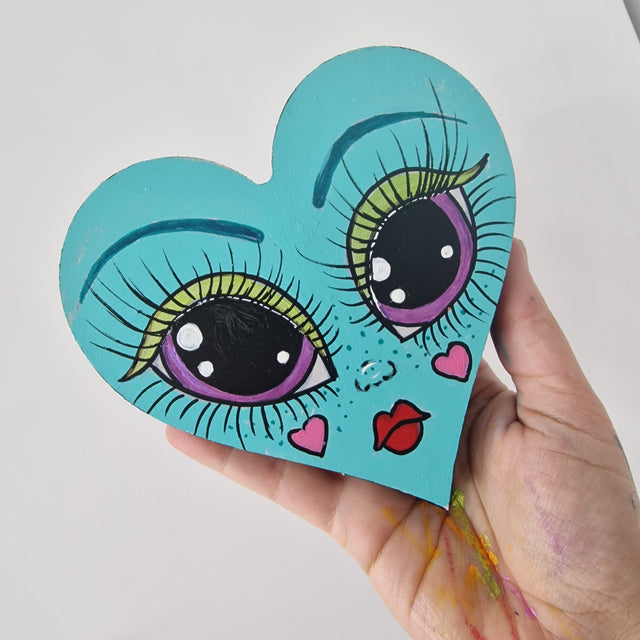 Bink Neptune: Original Face Painting "Prim"