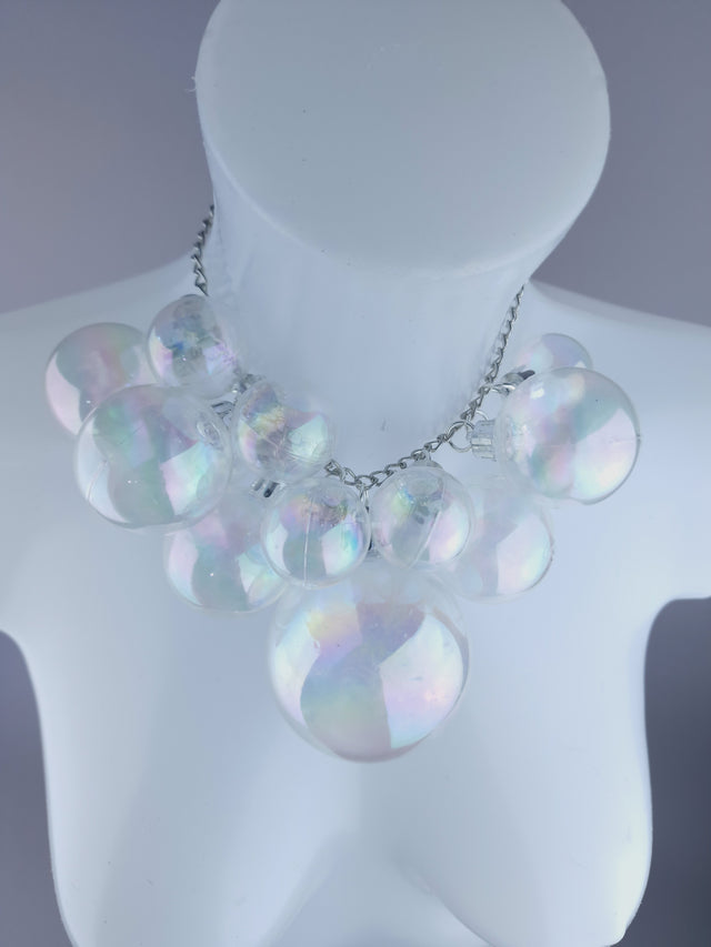 Clear Bubble Necklace Jewellery
