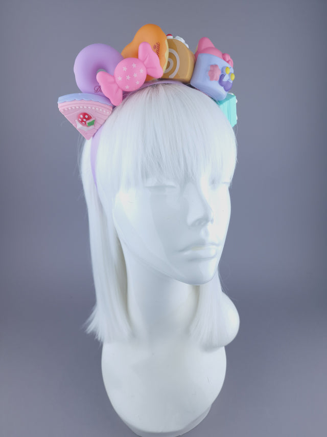 Colourful Cake Headpiece