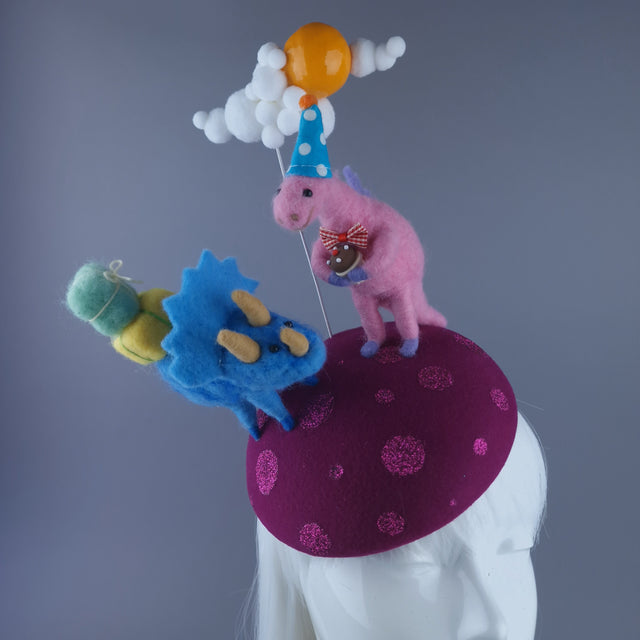 "Deeno" Dinosaur Party Fascinator Hat