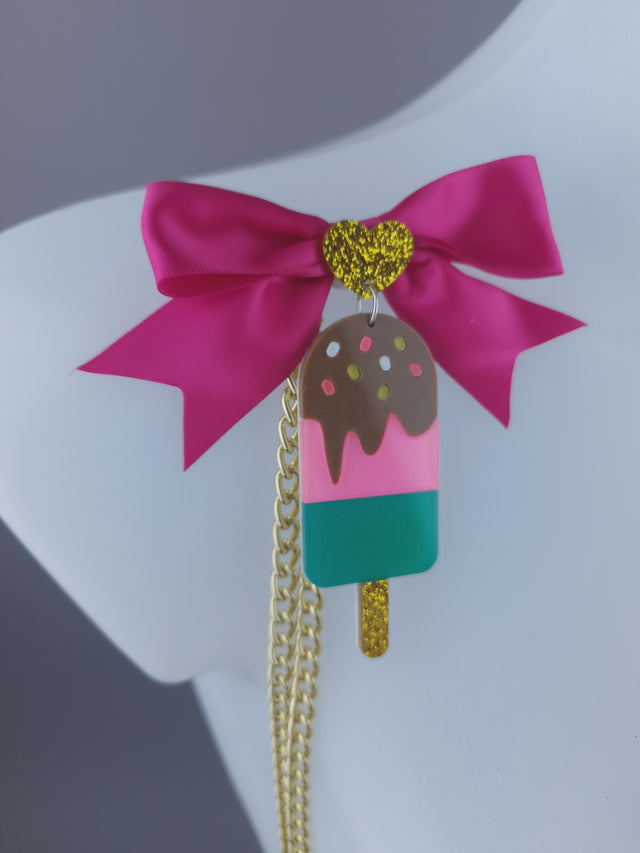 Cake Dollface Necklace Brooch Jewellery