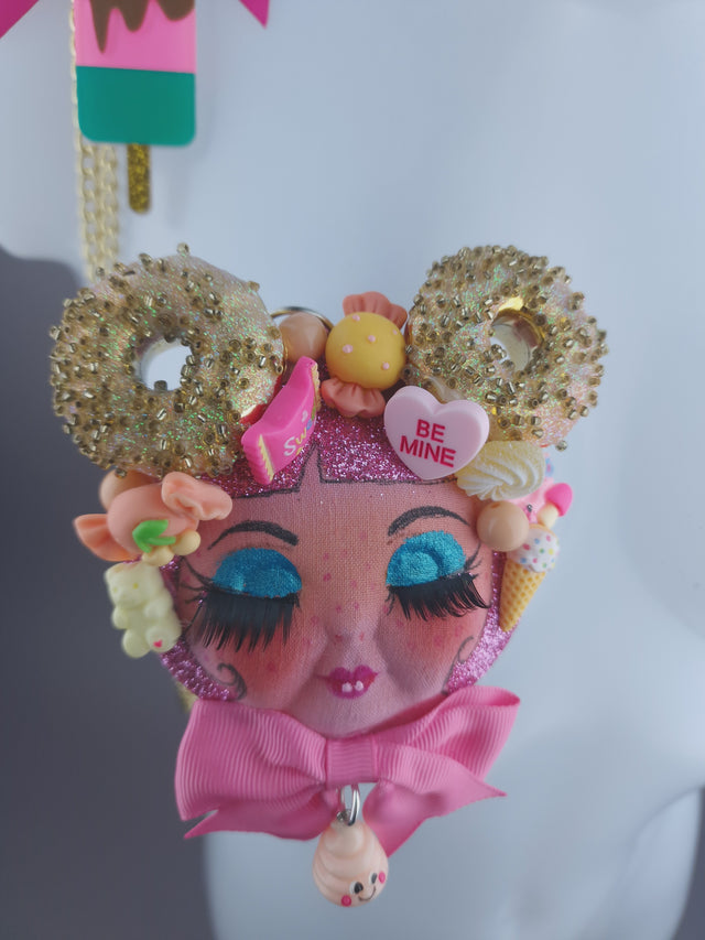 Cake Dollface Necklace Brooch Jewellery
