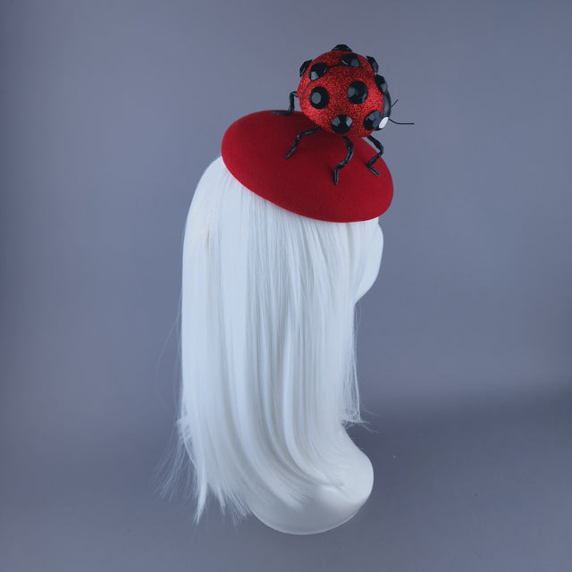 "Lady" Giant Ladybird Fascinator Hat
