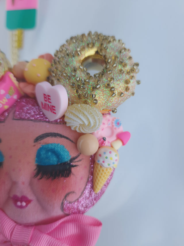 Cake Dollface Necklace Brooch Jewellery