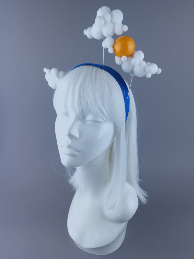 "Daydream" Sun & Clouds Headdress