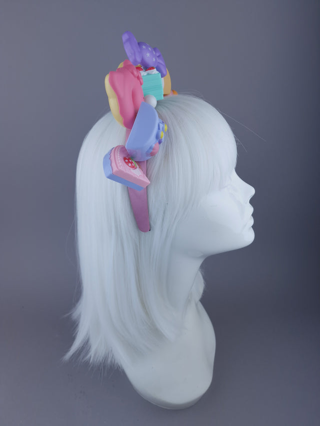 Colourful Cake Headpiece