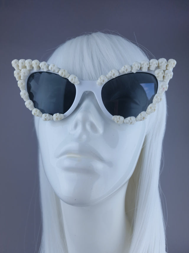 SAMPLE! Skull Cateye Sunglasses