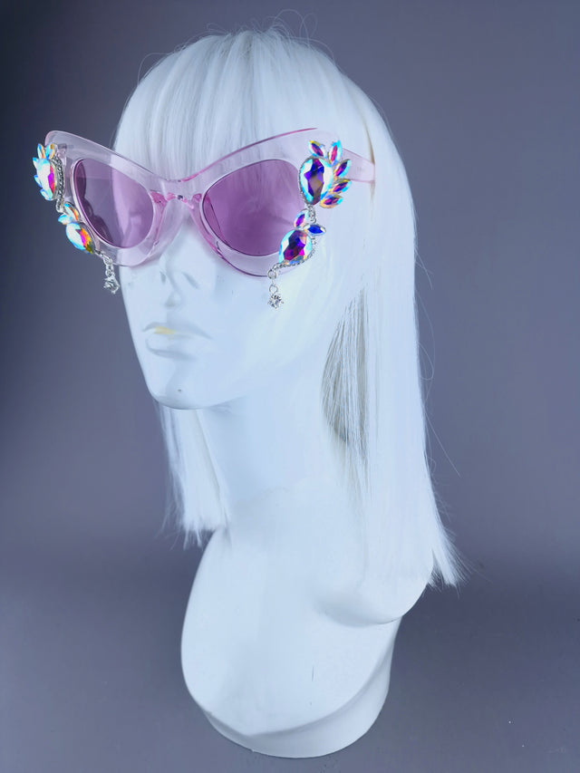 "Shine" Jewel Cateye Sunglasses