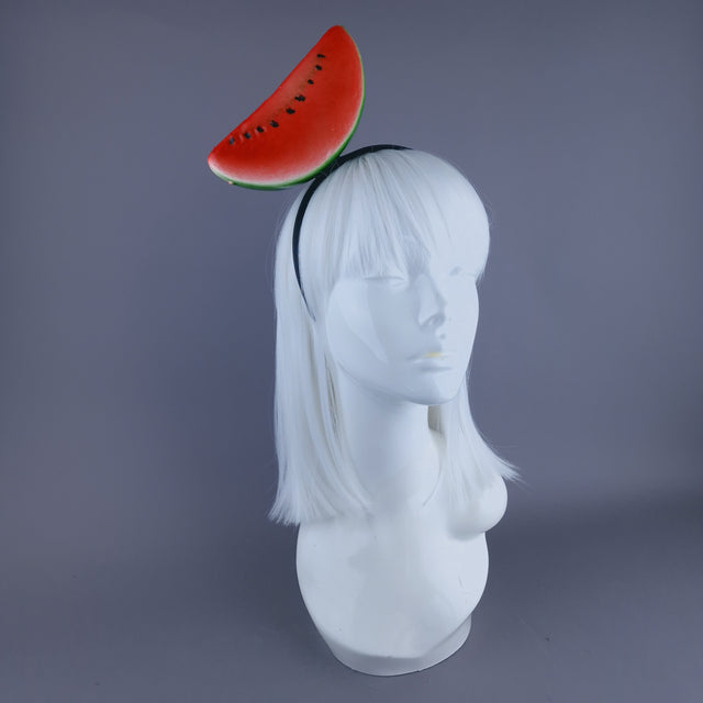 "Noone Is Free Until We All Are Free" Watermelon Headdress