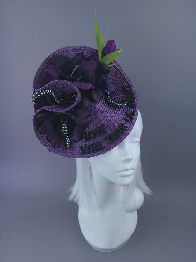 "Love Will Tear Us Apart" Tentacle & Quote Hat