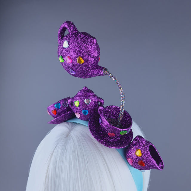 "Par-tea" Glitter Teapot & Teacup Headdress