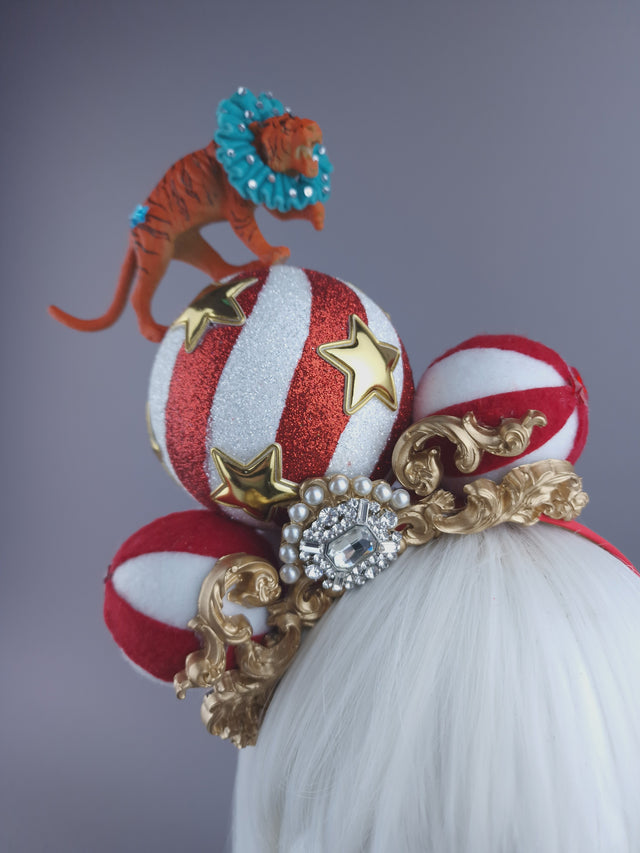 "Step Right Up!" Circus Tiger Headdress