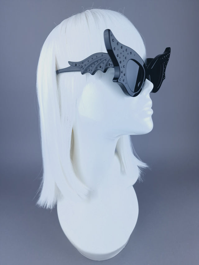 "Satan Is A Woman" 666 Hexes Sunglassesloo