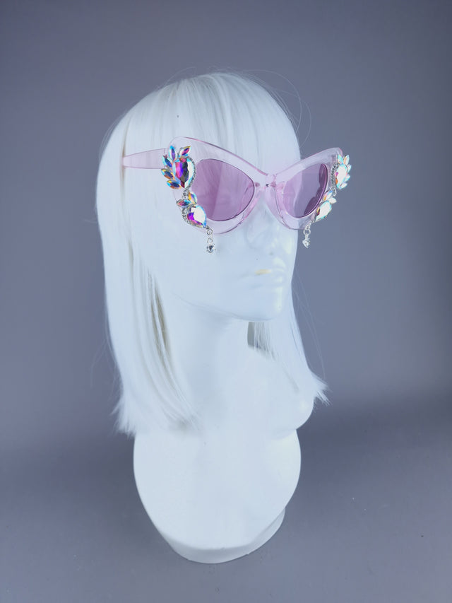 "Shine" Jewel Cateye Sunglasses