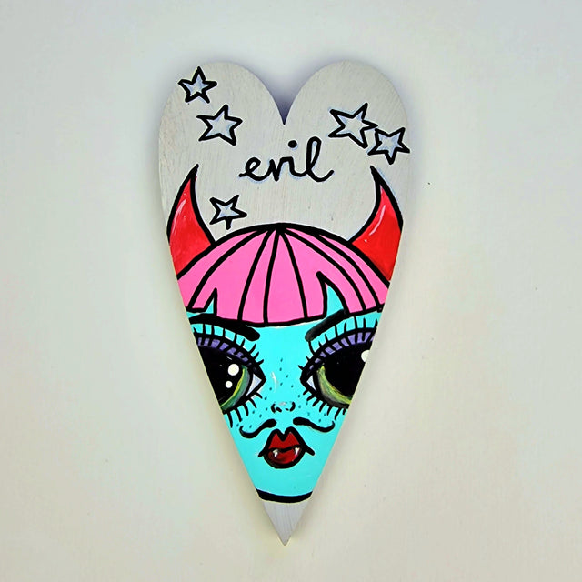 Bink Neptune: Original Devil Painting "Evil"