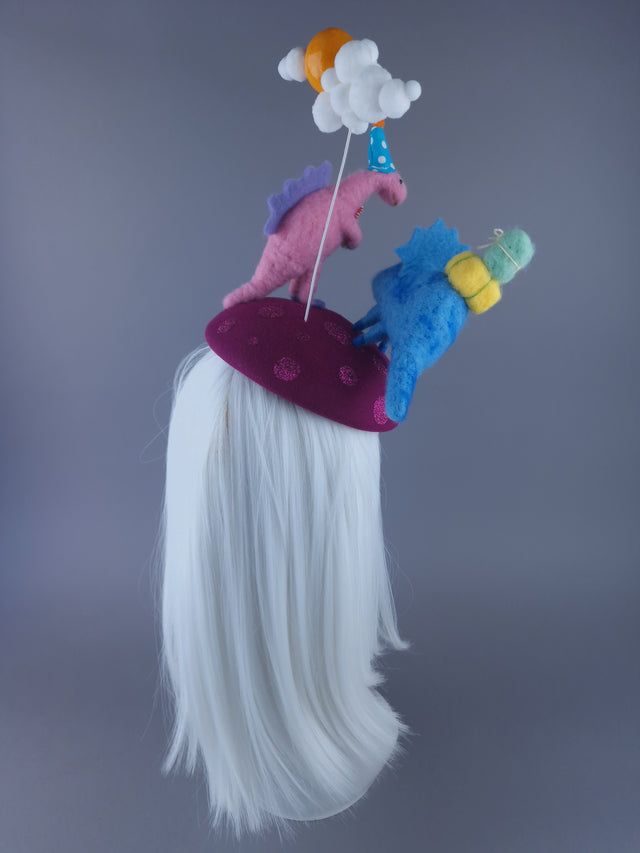 "Deeno" Dinosaur Party Fascinator Hat