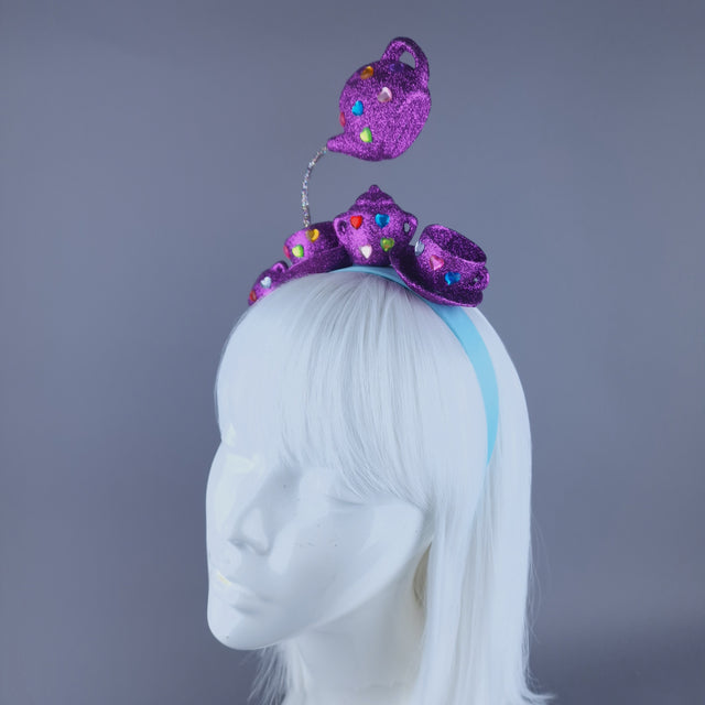 "Par-tea" Glitter Teapot & Teacup Headdress