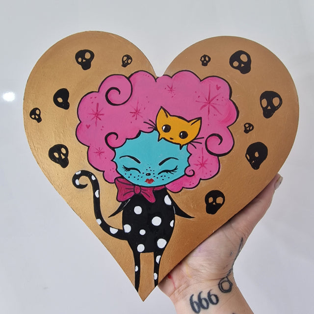 Bink Neptune: Original Painting "Pussy Kat"