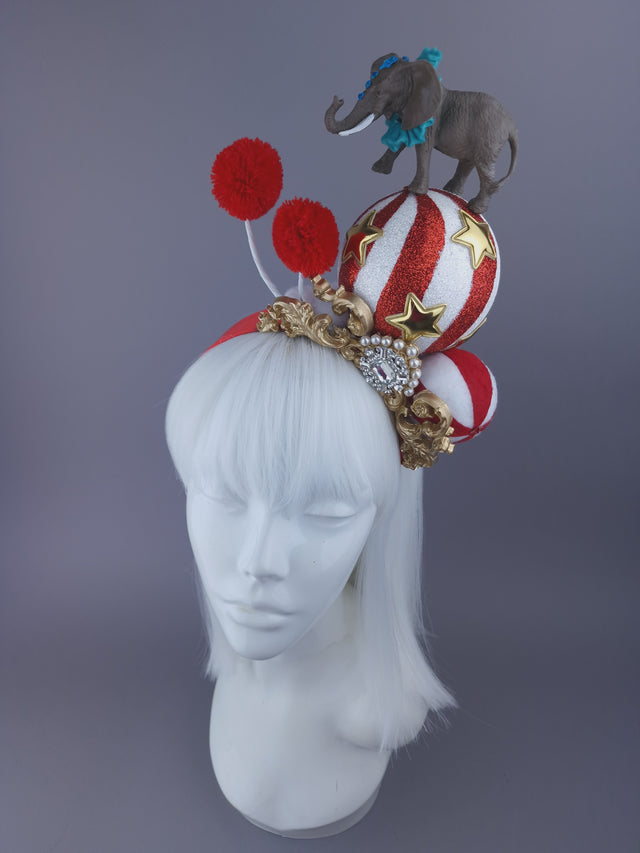 "Step Right Up!" Circus Elephant Headdress