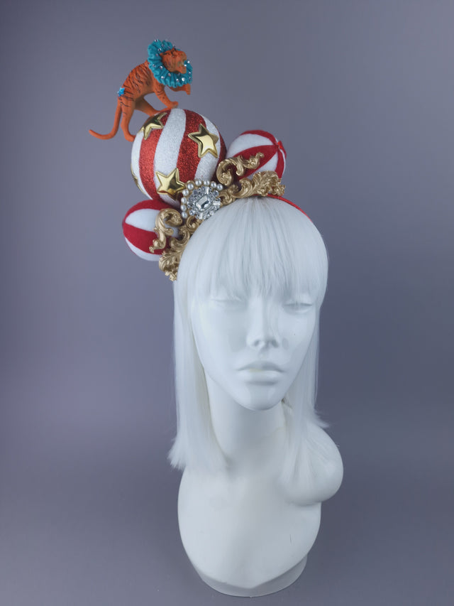 "Step Right Up!" Circus Tiger Headdress