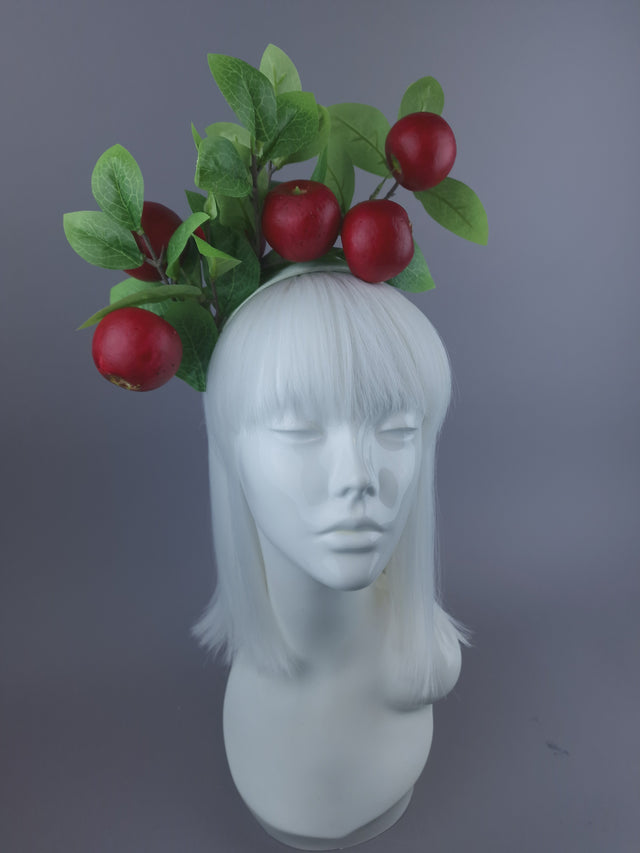 Pearls & Swine: Red Apple Headpiece