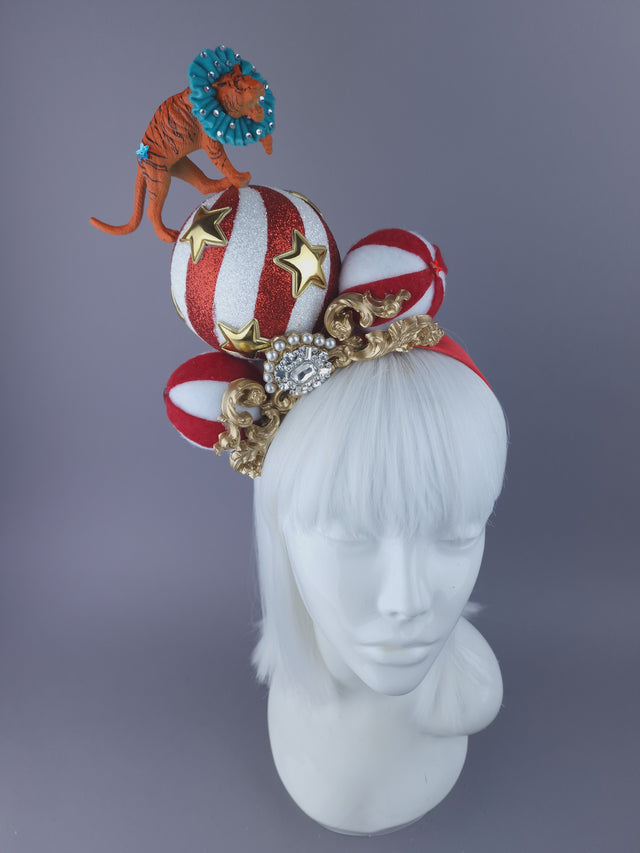 "Step Right Up!" Circus Tiger Headdress