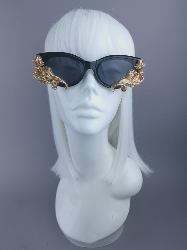 SPECIAL OFFER: Gold Filigree Sunglasses