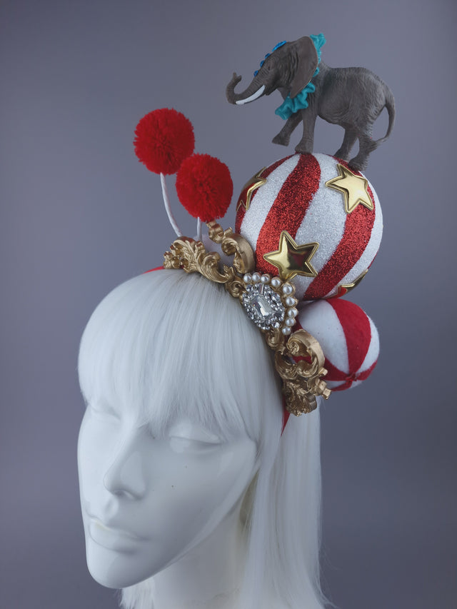 "Step Right Up!" Circus Elephant Headdress