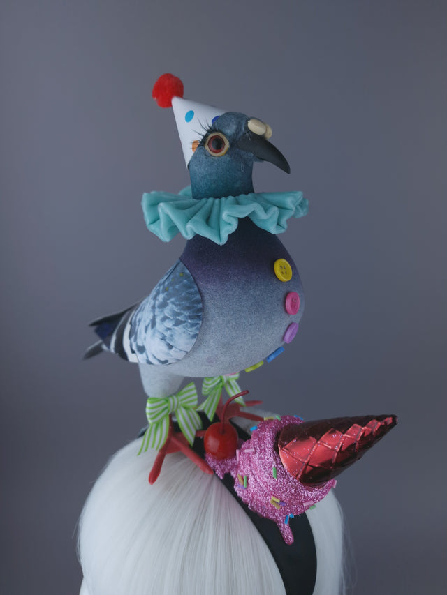 Pearl & Swine: Whimsical Party Pigeon Poop Headband "Plop"