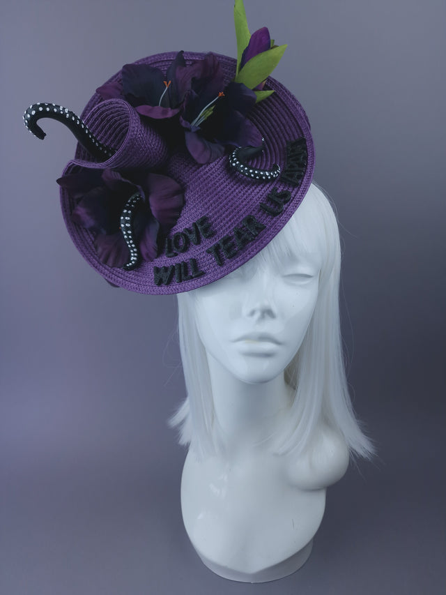"Love Will Tear Us Apart" Tentacle & Quote Hat